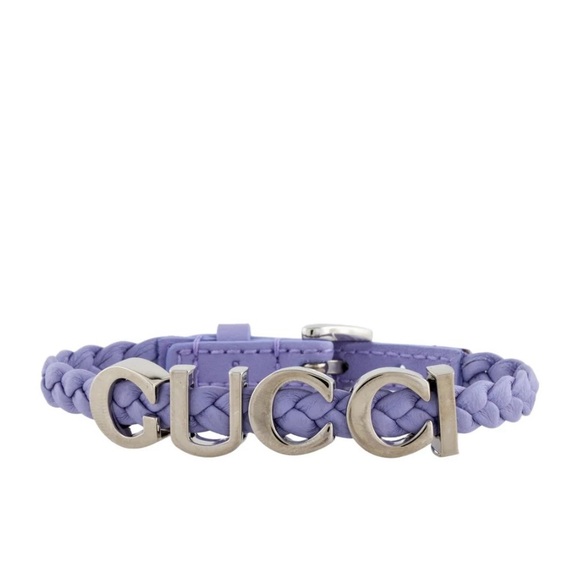 NWT! Gucci Lavender Leather Bracelet Comes with Box - Picture 8 of 9